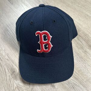 Vintage Puma Boston Red Sox Hat Snapback MLB Baseball Blue‎ Wool Blend Cap